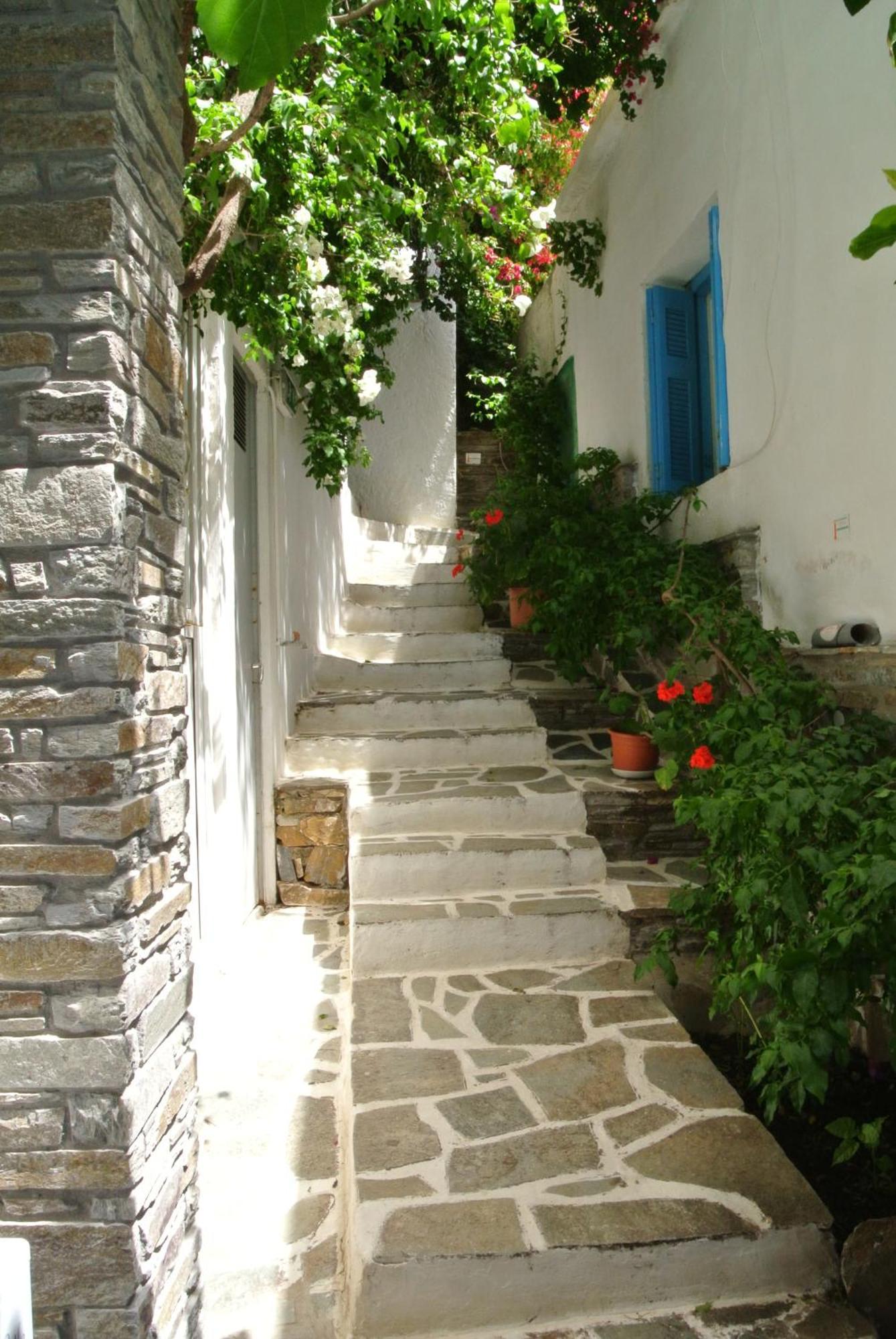Meltemi Aparthotel Batsi  Exterior foto